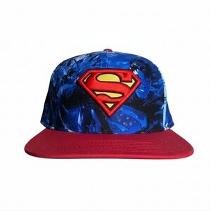 Superman Snapback Bioworld Red and Blue